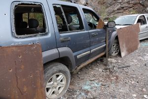 Targets after attack from Vesuvius Gladius
